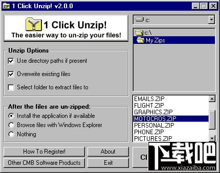 1 Click UNZIP,1 Click UNZIP下载,1 Click UNZIP官方下载