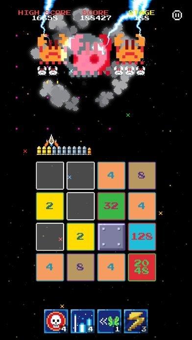 2048侵略者手机版下载,2048侵略者,像素游戏,射击游戏